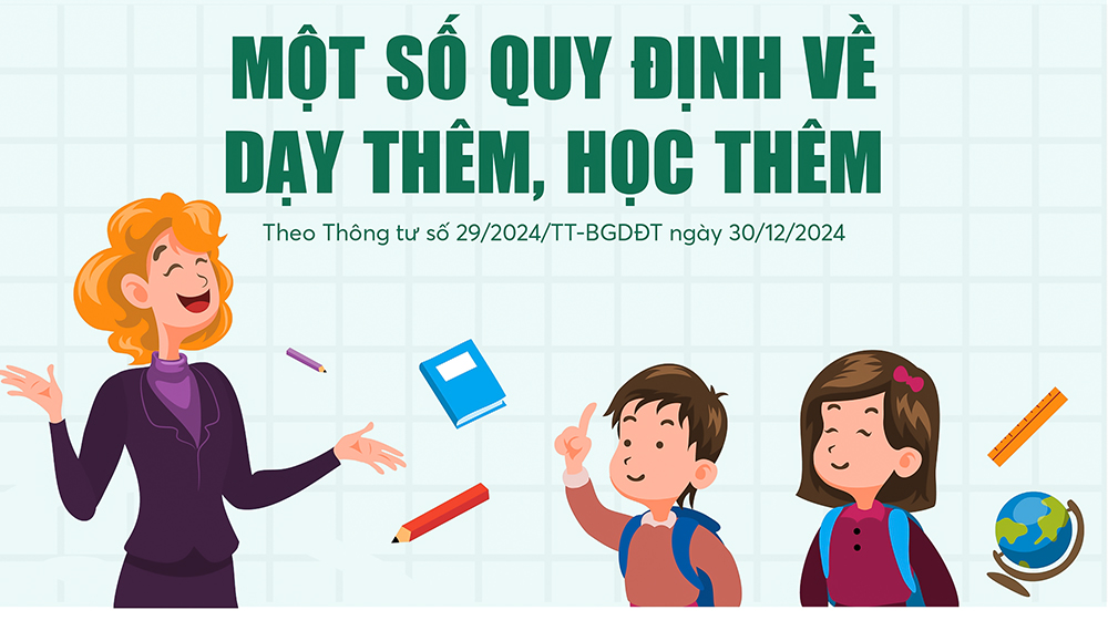 Một số quy định về dạy thêm, học thêm