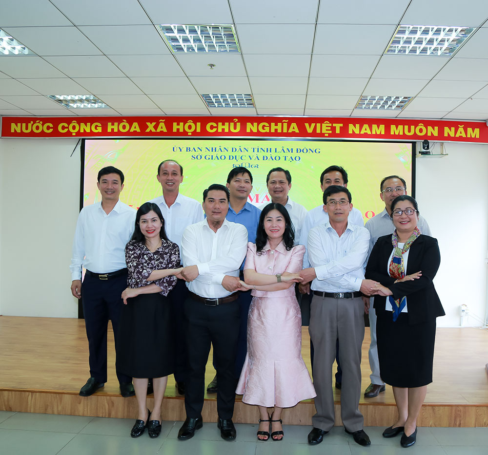 Gặp mặt lãnh đạo Sở GD&ĐT ba tỉnh Lâm Đồng, Bình Thuận, Đắk Nông về công tác chuẩn bị sáp nhập